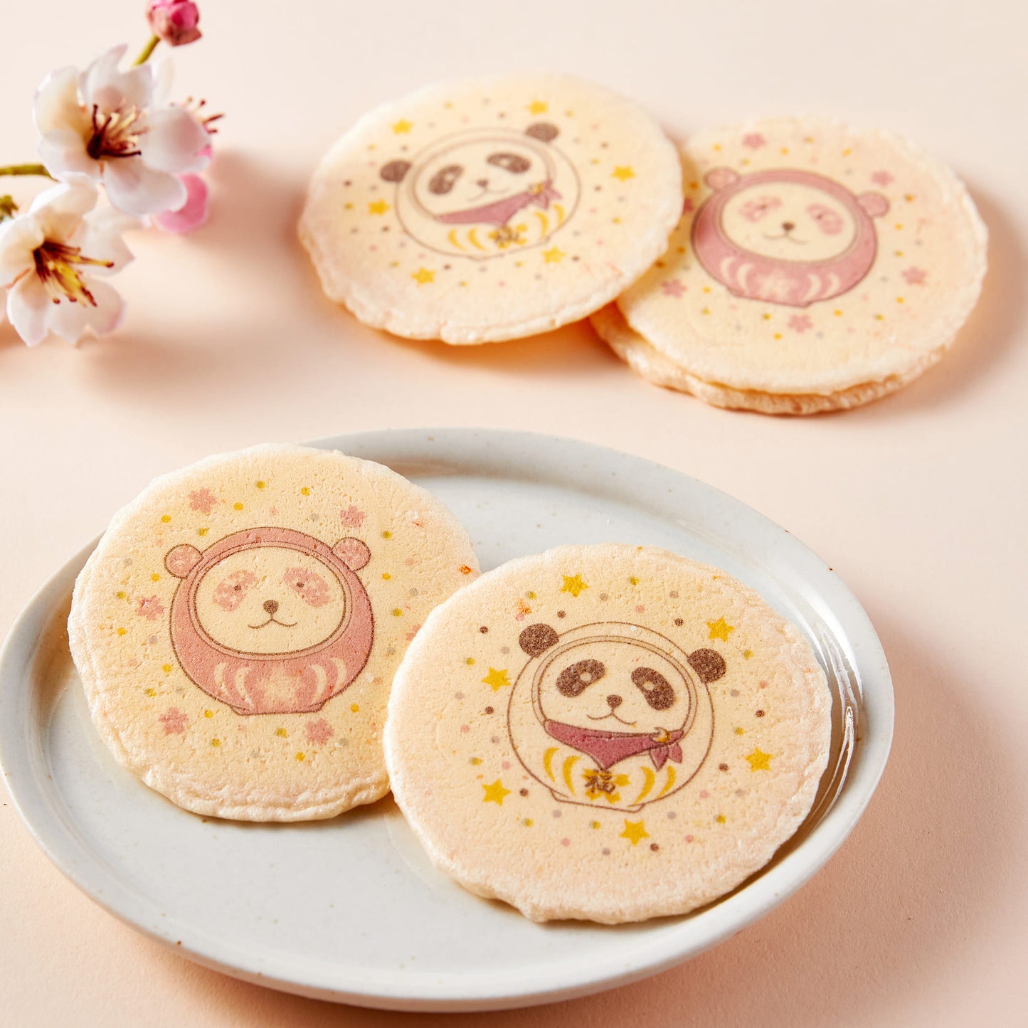 さくらパンダ えびせんべい(6枚入)