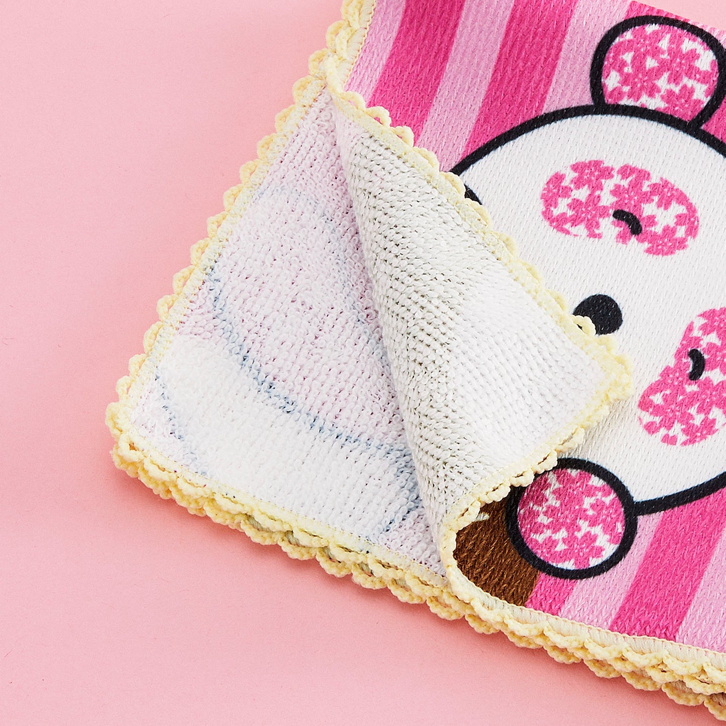 さくらパンダ 国産ハンドタオル(スイーツ柄)