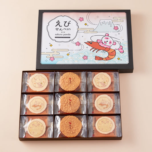さくらパンダ えびせんべい（27枚入）