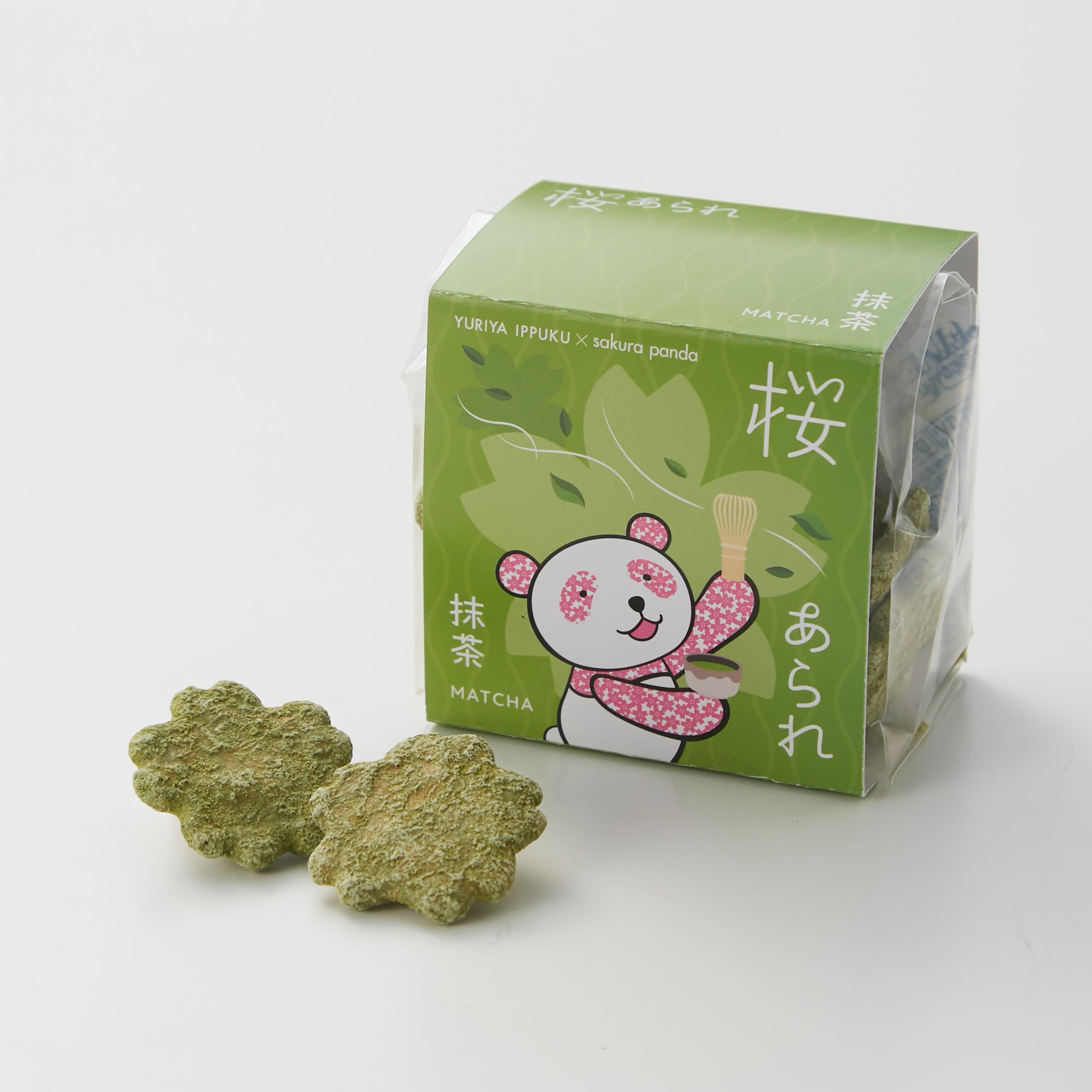 さくらパンダ 京のあられ 抹茶味 – さくらパンダマーケット