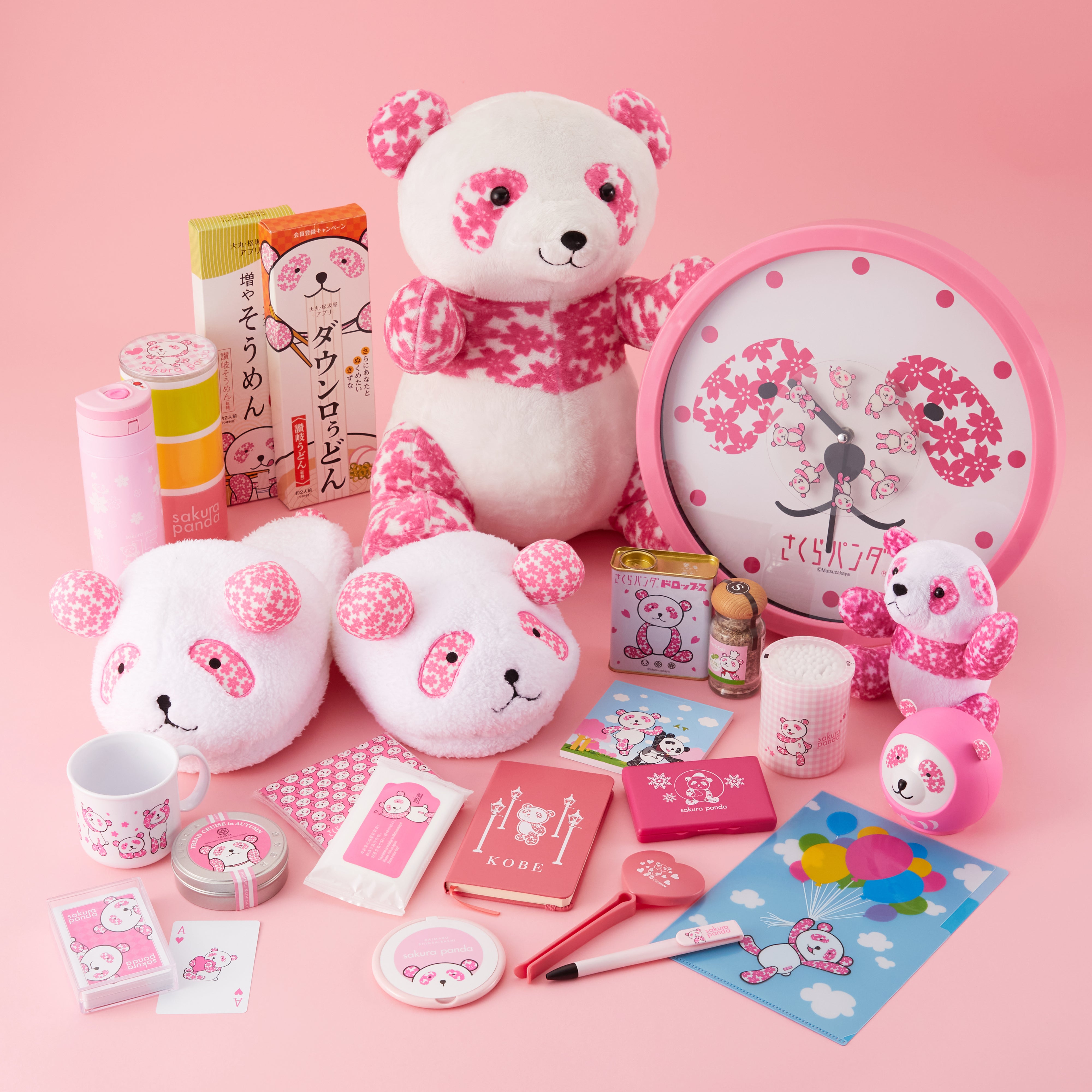 さくらパンダ』を使用したノベルティー作成サービスのご案内 – さくら